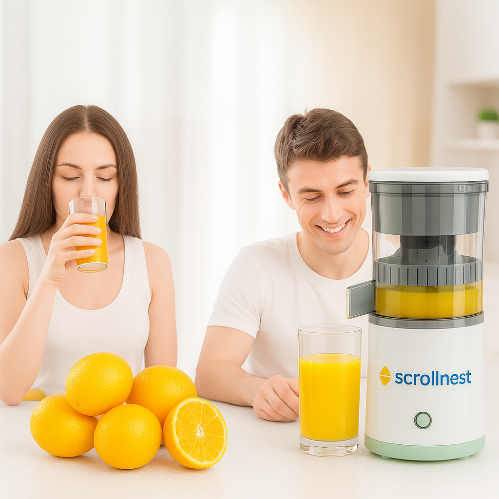 JuicyOne – Електрическа сокоизстисквачка - Scrollnest BG