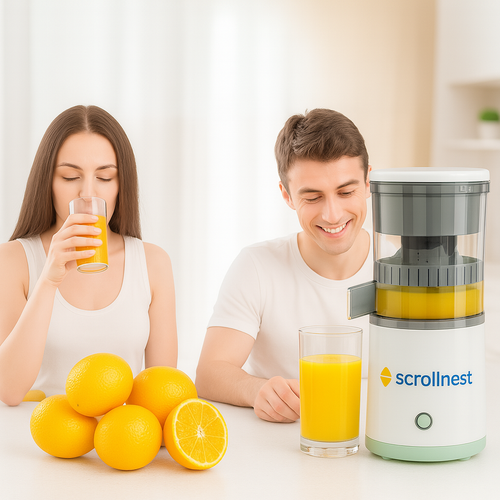 JuicyOne – Електрическа сокоизстисквачка - Scrollnest BG