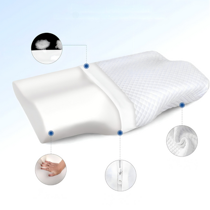 Ортопедична възглавница от мемори пяна - Scrollnest BG